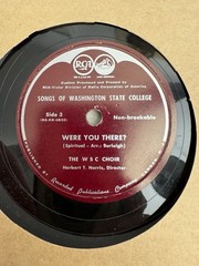 RARE! 78RPM Songs of Washington State College Album Set 10″ RCA Victor Cougs