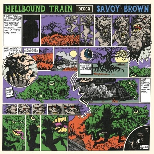 Kim Simmonds & Savoy – Hellbound Train – Limited Grey & Purple Marble Colored Vi