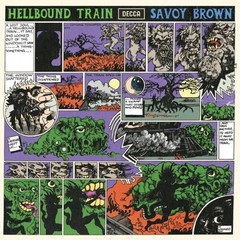 Kim Simmonds & Savoy – Hellbound Train – Limited Grey & Purple Marble Colored Vi