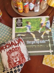 The Get Up Kids Limeade Color LP & Moovalya 7-inch Colored Vinyl Together!