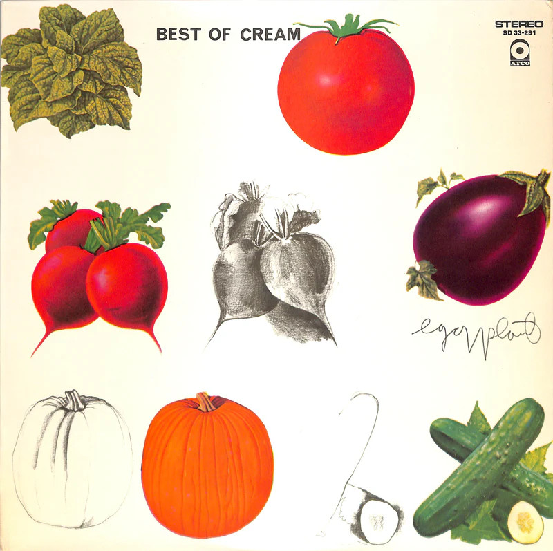 Cream Best of Cream LP 1969 ATCO SD 33-291 Blues Rock NM Vinyl Eric Clapton