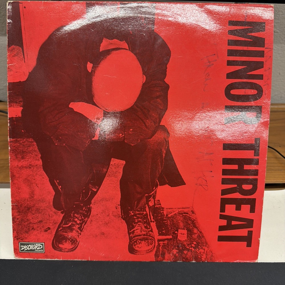 Minor Threat – DISCHORD No. 12 (1984) Vinyl Record – Red Cover