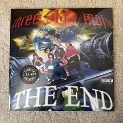 Three 6 Mafia – End (Vinyl 2LP Record) Translucent Orange