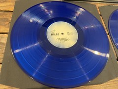 JASON MRAZ Mr. AZ TRANSPARENT BLUE COLOR VINYL LP