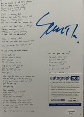SAN HOLO SIGNED 12×12 BB U OK? – ACOA COA