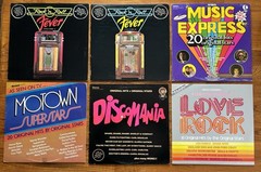 6 Various Artists Vinyl Lp Lot- Motown, Disco, Rock, Pop, Doowop (VG+ to NM)
