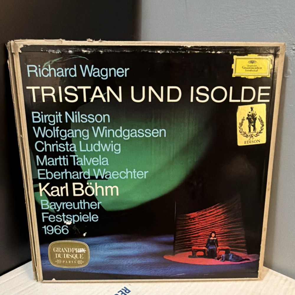 Deutsche Grammophon Tristan und Isolde 12″ Vinyl Box Set Stereo 33RPM 1966 – 5LP