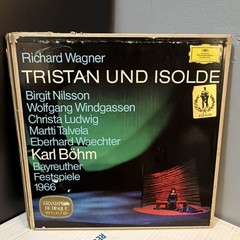 Deutsche Grammophon Tristan und Isolde 12″ Vinyl Box Set Stereo 33RPM 1966 – 5LP