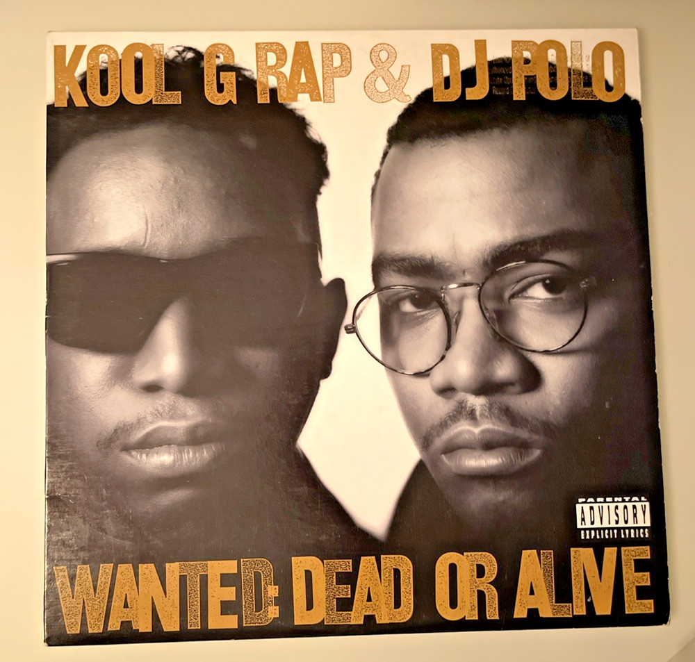Kool G Rap & D.J. Polo Wanted: Dead Or Alive – Vinyl – (VG+)