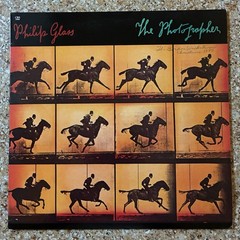 Philip Glass The Photographer 1983 Vinyl LP & Insert CBS Stereo CBS 37849 VG+/VG