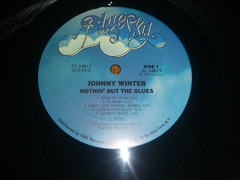 JOHNNY WINTER – Nothin’ But The Blues 1977 Vinyl LP Record Blue Sky PZ 34813