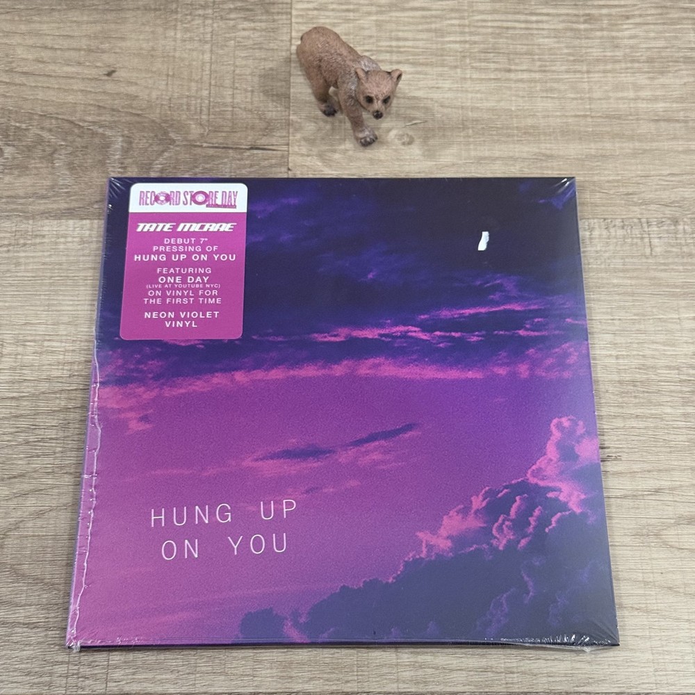Tate McRae Hung Up On You One Day 7″ Vinyl Neon Violet 2026 RSD Record Store Day