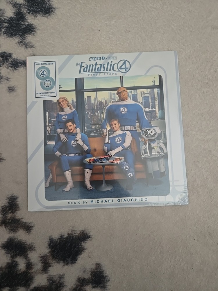 FANTASTIC FOUR New Sealed Ltd Ed 2025 MAIN THEME COLORED 7 INCH VINYL RECORD