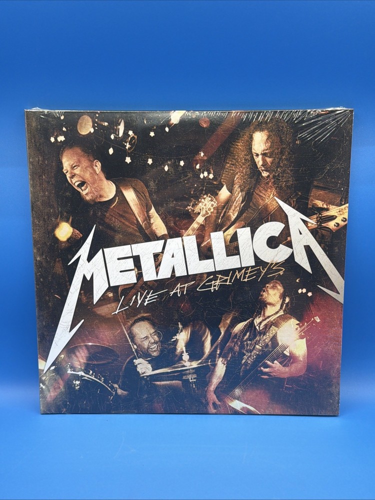 Metallica Live At Grimeys Vinyl 2X10″ Sealed Original 2010 Limited Edition