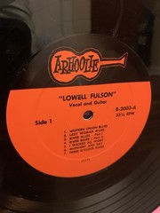 LOWELL FULSON: Self Titled Texas Blues On ARHOOLIE Records Vinyl LP EXCELLENT