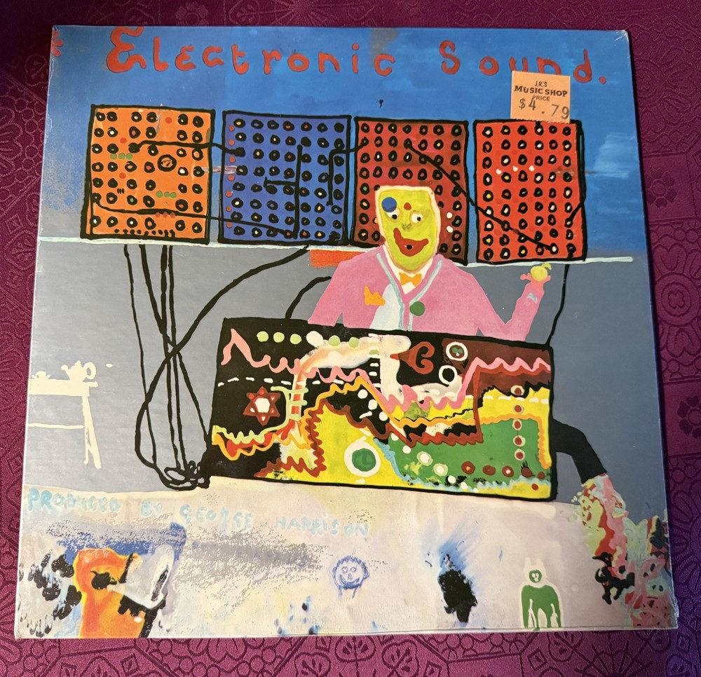 Beatles VINTAGE 1969 GEORGE HARRISON ‘ELECTRONIC SOUND’ SEALED ORIGINAL LP MINT!