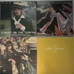 Rod Stewart A Night on the Town Warner Bros. Vinyl LP Rock Cardboard Sleeve