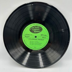 Childrens Living French 40-Lesson 33 1/3 RPM Records With Books