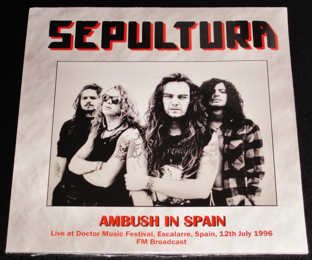 Sepultura: Ambush In Spain, Live 1996 FM – Limited Edition LP Vinyl Record NEW