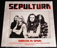 Sepultura: Ambush In Spain, Live 1996 FM – Limited Edition LP Vinyl Record NEW