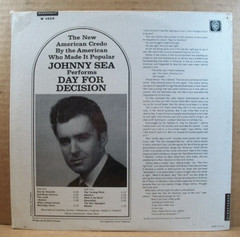 Johnny Sea – Day For Decision (LP, 1966, Warner Bros.)