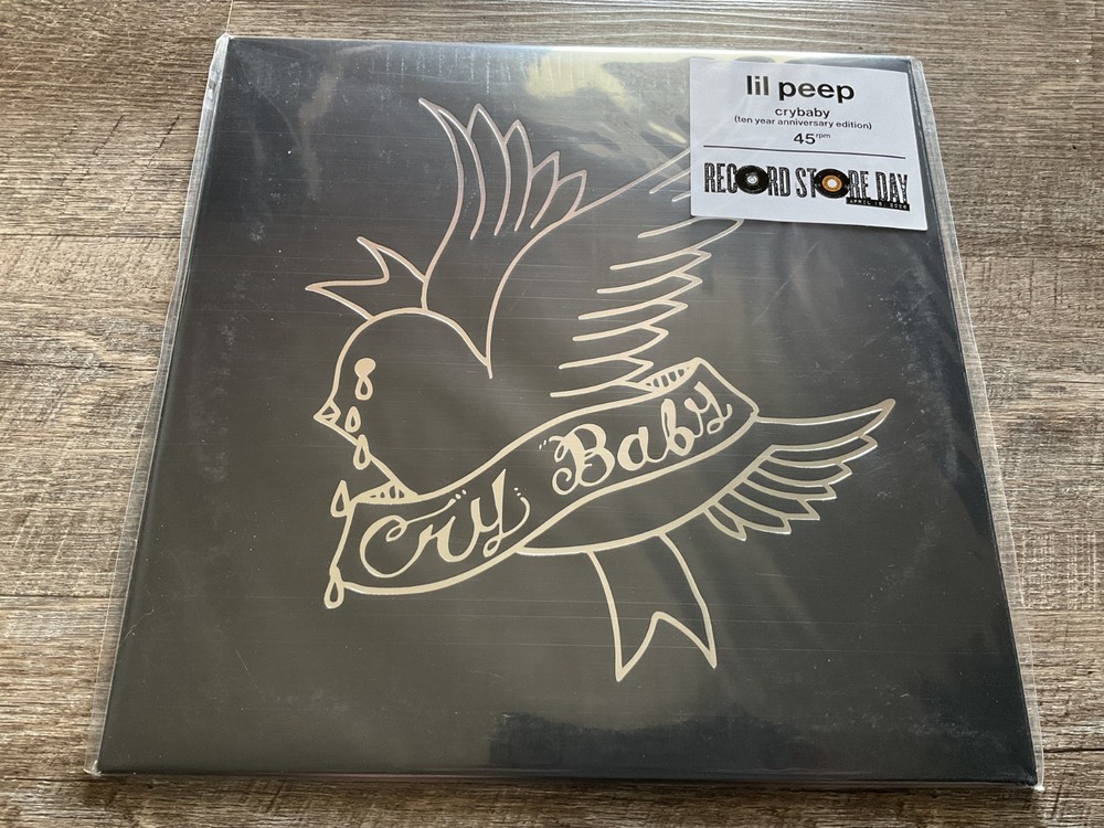Lil Peep – Crybaby Vinyl LP Album – RSD Black/White Clear /3000 – NEW & SEALED