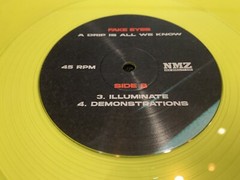 FAKE EYES A Drip Is All We Know 12″ Yellow Vinyl-Glare Leaving Time Milly Dosser