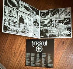 Lot of 4 Horisont Vinyl LPs Två Sidor Av Horisonten Second Assault Time Warriors