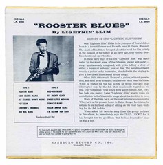 Lightnin’ Slim Rooster Blues (1960) Vinyl Classic Excello Orange Label LP 8000