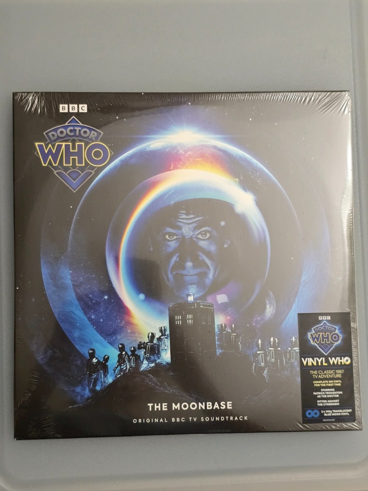 Doctor Who – Moonbase – 140-Gram ‘Translucent Blue Moon’ Colored Vinyl [New Viny