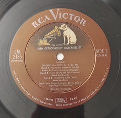 Prokofieff Cinderella The Royal Ballet vinyl record RCA Victor LM-2135 Tested