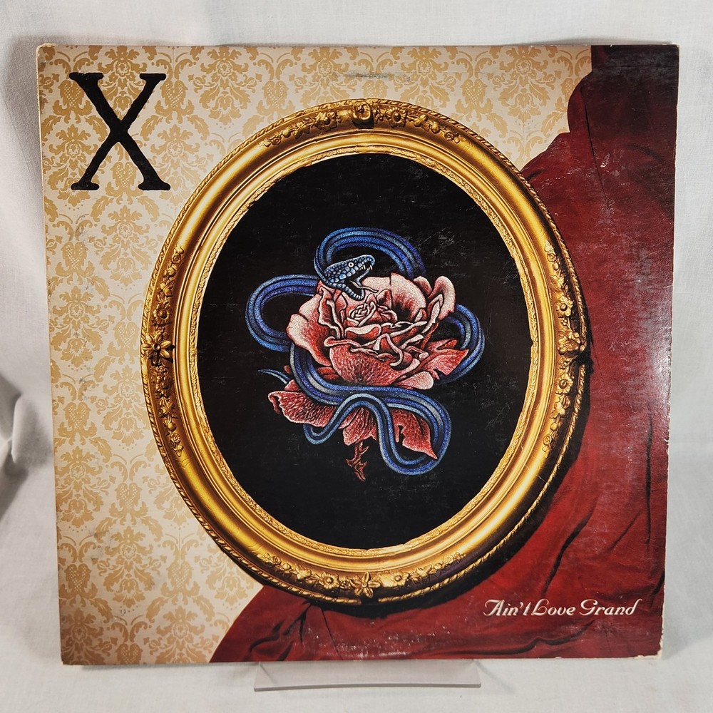 X Ain’t Love Grand LP Vinyl (1985 US) Record Elektra Album 60430-1 Stereo VG