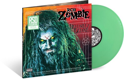 Rob Zombie – Hellbilly Deluxe (Glow in the Dark VINYL) – METAL *SEALED/COLOR*
