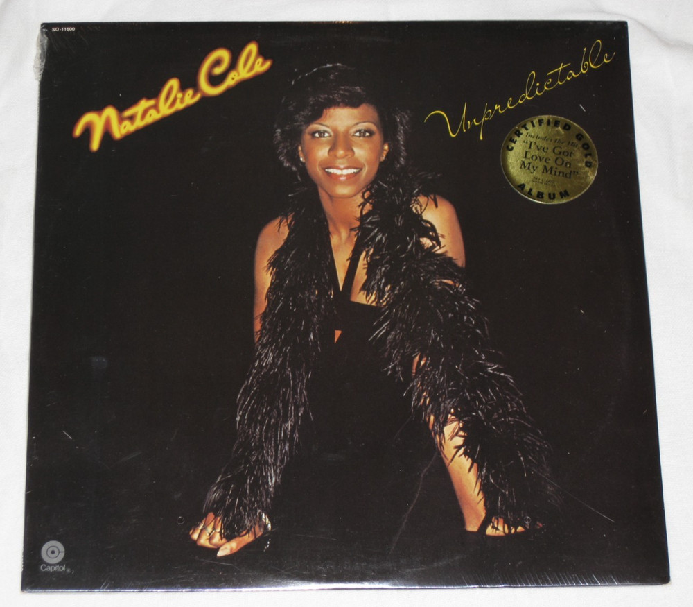 NATALIE COLE-Unpredictable (1977) Sealed CAPITOL LP *No Cut Out Marks*
