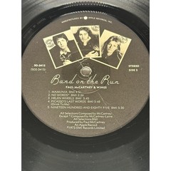 Paul McCartney & Wings Band on the Run LP Vinyl Record Apple SO-3415 Original