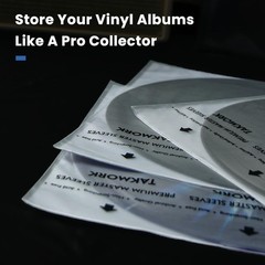Vinyl Record Inner Sleeves: 12″ Anti-Static Rice Paper LP Sleeves Album Recor…