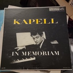 Kapell – In Memoriam LP VG+ LM 1791 Vinyl 1954 Record