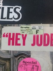 The Beatles * SO 385 * HEY JUDE * 1st press * HYPE STICKER * EXCELLENT VINYL