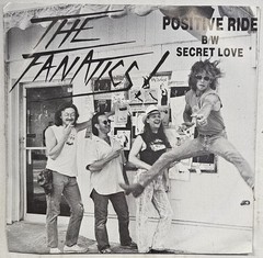 The Fanatics! – Positive Ride – Zoom City 7″ 1988 hard rock heavy metal – VG+