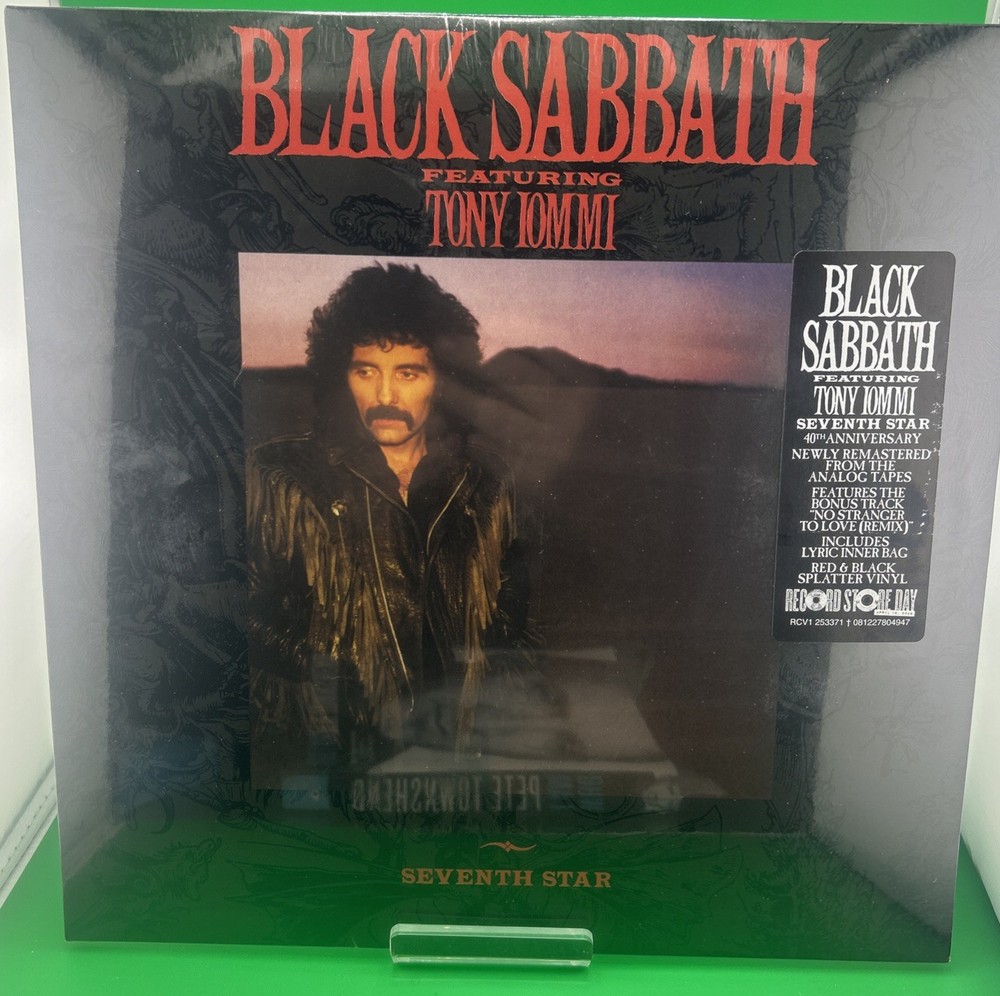 BLACK SABBATH Featuring Tony Iommi- SEVENTH STAR Colored Vinyl RSD 2026.