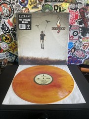 FLYLEAF Self Titled VG++ RED/YELLOW GALAXY VINYL W/HYPE STICKER