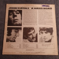 RARE John Mayall – A Hard Road 1967 Vinyl – Record Itself VG/Excellent Condition