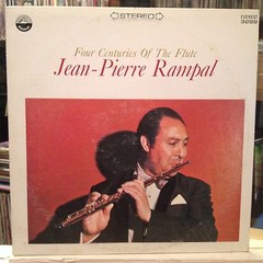 [JAZZ/CLASSICAL]~NM LP~JEAN PIERRE RAMPAL~Four Centuries of the Flute~[EVEREST]