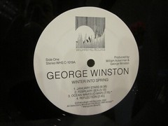 George Winston – Winter Into Spring -Translucent Vinyl LP Record Album RTI Press
