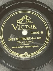 BENNIE MOTEN RCA-VICTOR 24893 South/She’s No Trouble KANSAS CITY JAZZ