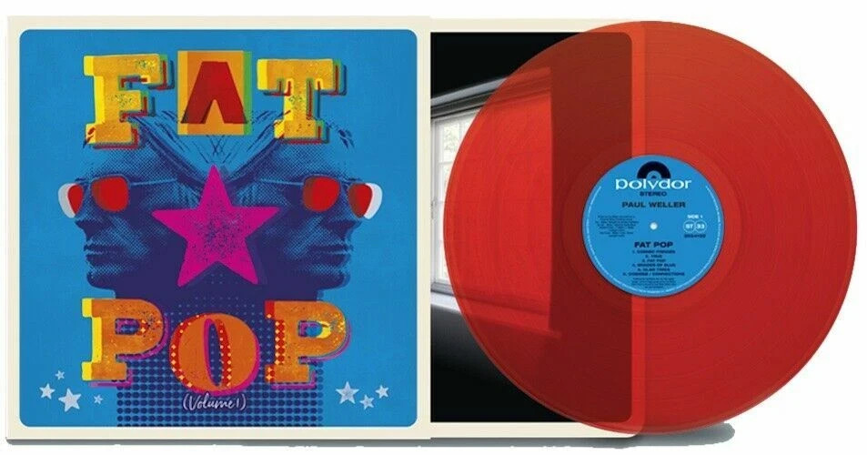 Paul Weller – FAT POP – RED Color Vinyl LP Ltd Edition – NEW SEALED!!