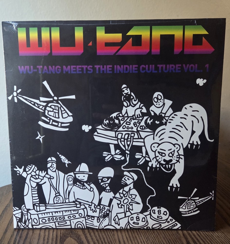 Wu-Tang Clan Meets The Indie Culture Volume 1. 2LP Method Man, RZA, GZA,