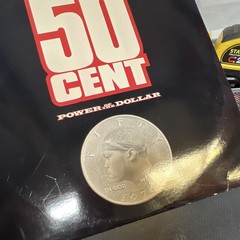 50 Cent Power of the Dollar LP 12″ Black Vinyl Columbia 2000