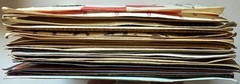 Lot of 25 jazz Vinyl Records 45s Singles 1950s Ella Fitzgerald Louis Armstrong