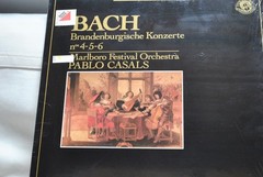 Johann Sebastian Bach – Brandenburgische Konzerte Nos 4-5-6; vinyl LP N/M